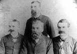 The sons of Ludwig Dondanville, Wallace (1.2) standing,
Daniel (1.6), Joseph (1.1), and Louis (1.5), mid 1870s.